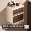 Portarrollos de Papel Higiénico para Baño con Textura de Madera de Nogal, Sin Taladro, Impermeable, Montado en Pared con Tapa