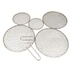 Malha para Churrasco Defumado Aço Inoxidável 304 Grelha de Churrasco Malha de Cozinha Filtro de Cozimento Personalizado Atacado