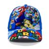 Super Mary Mario Bros Figura Impressa Protetor Solar Infantil Chapéu Boné Boné Chapéu De Beisebol