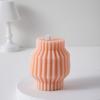 Nova Vela Aromática de Cera Geométrica em Coluna Decorações para Casa Transfronteiriças Ins Adereços para Fotos Cerimônia de Casamento
