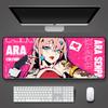 Alfombrilla de Ratón Equipo Nacional 02 Tamaño Extra Grande Borde Secundario Rosa Engrosado Bloqueo de Borde Pad para Mesa de Computadora de Juego Niñas Lindo