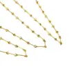 Cadena de suéter de cadena de unión simple de acero inoxidable de venta caliente transfronteriza, cadena en capas para mujer, oro de 18 quilates, lujo ligero, diseño de nicho, accesorios de otoño e invierno