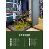 Planta Verde Simulada Paisajismo Helecho Cabeza de Mono Seda Dorada De Pie Planta Biónica China Decoraciones de Paisaje Interior Adornos Plantas Falsas en Maceta