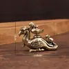 Adornos de Pato de Latón, Adornos de Animales, Adornos Creativos Chinos Artesanales, Adornos de Latón Macizo, Adornos de Cobre