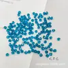 Cross-border quente-venda pressão top dois grânulos pontiagudos diâmetro 4 MM contas de cristal contas de diamante diy jóias acessórios