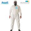Ansel Ansell micro-protector 2000 ropa protectora unida experimento químico a prueba de polvo a prueba de salpicaduras de líquidos
