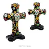 Globos de foil de Halloween más vendidos a nivel transfronterizo en formas de calaveras, lápidas, cruces, etc., disponibles para venta al por mayor