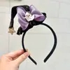Nueva Diadema de Sombrero de Bruja para Halloween, Diadema de Sombrero de Bruja de Fantasma Pequeño para Halloween, Accesorio Versátil para el Cabello para Disfraces