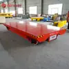 Carro Plano de Bajo Voltaje Alimentado por Riel para Manejo de Materiales de Larga Distancia Entre Talleres, Carro de Transferencia Plano Eléctrico Alimentado por Riel