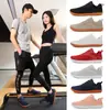 Sapatos Flats Descalços Estilo Europeu e Americano Casal Transfronteiriço Atacado Cor Sólida Sapatos Esportivos Casuais Sapatos para Caminhada Corrida Largos para Uso Externo