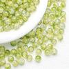 Cuentas de palomitas de maíz de vidrio agrietado de 10 mm, cuentas de vidrio pintadas, cuentas de joyería hechas a mano, accesorios de joyería antiguos de bricolaje al por mayor