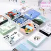 LOMO Cartões pequenos caixa ins conjunto bênção obrigado confissão cartões de mensagem cartões de palavras estética mini em branco Leide