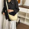 Bolso bandolera de gran capacidad de alta gama para mujer, nuevo modelo casual 2026, tipo bolsa de albóndiga de lona de nailon