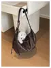 2026 Nova Bolsa Transversal Elegante de Ombro Único Tendência Padrão Trançado Bolsa Bolinho Casual Retrô Grande Capacidade para Mulheres