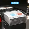 Caixa de Armazenamento Transparente para Máscaras Doméstica Cosméticos Caixa de Armazenamento à Prova de Poeira com Tampa Acrílico de Grande Capacidade Caixa de Plástico