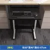 Placa de Extensión para Escritorio, Soporte Plegable de Extensión para Escritorio sin Taladro, Extensión para Escritorio de Computadora de Dormitorio, Reposamanos y Estante de Almacenamiento