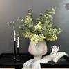 Hoja de Eucalipto Simulada Hoja de Dinero Individual Boda Decoración de Flores Falsas Decoración Suave Decoración de Mesa Accesorios para Fotografía en Casa