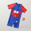 Traje de baño para niños de secado rápido con protección solar Traje de baño para niños Traje de baño para niños Traje de baño de una pieza de esquina plana para niños Traje de baño de una pieza