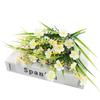 Flores de Margarida Simuladas para Plantio Transfronteiriço Decoração de Casa Plantas Aquáticas Flores Artificiais Plantas Verdes Artificiais para Exterior Casamento