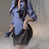 Ropa interior sexy Cheongsam con abertura Pijama sexy Camisón con tirantes Verano de mujer Deseo puro República de China Traje Cheongsam Cabello