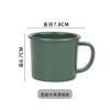 Lote taza taza taza taza bandeja comercial logotipo personalizable taza de melamina mercado retro antiguo comida hot pot