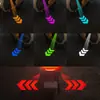 Luz de Bienvenida LED de Alas de Ángel para Motocicleta Proyector Universal Modificado Flecha Luz Decorativa de Ambiente para Vehículos Eléctricos