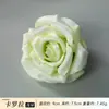 Accesorio para el cabello de flor artificial de rosa con borde rizado, Tocado de flor de seda Corolla, pasador, pasador floral estilo Tang, ropa de estilo antiguo