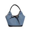 Bolso de mano de gran capacidad, novedad de verano 2024, estilo retro, de moda, para llevar debajo del brazo, informal, con textura, para el hombro, de lona.