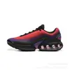 Tênis Putian série AIR MAX DN novo preto roxo tênis com amortecimento de ar respirável tênis de corrida DV3337