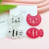 Punto de Ola Bagre Acrílico DIY Accesorios Funda de Teléfono Celular Hebilla de Zapato Parche Pasador Material para Accesorios del Cabello
