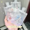 Bolsas vacías rellenables de apretar convenientes para viajes y viajes de negocios, para cosméticos, champú, gel de ducha, limpiador facial y loción