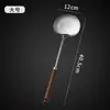 Pá Cogumelo Aço Inoxidável Imitação Noz Cozinha Pá Guizhou Colher Longa para Refogar Colher de Sopa Utensílio de Cozinha Colher para Refogar Doméstica
