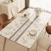 Mantel de mesa de PVC, simple y elegante, mantel impermeable y a prueba de aceite, tapete protector para mesa de centro, mueble de TV, mesa de comedor, venta al por mayor transfronteriza
