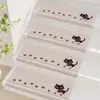 Alfombrilla Antideslizante para Escaleras Autoadhesiva Engrosada Resistente al Desgaste Alfombra Doméstica de Interior Tira Antideslizante Tatami Alfombrilla de Protección para Escaleras de Madera Maciza