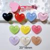Accesorios diy de resina funda para teléfono móvil diy accesorios para el cabello aretes parche de pegamento crema material base flor para zapato transparente brillo amor