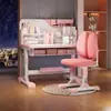 Escritorio y Silla de Estudio Personalizados para Niños en Casa, Set para Estudiantes de Primaria y Secundaria, Escritorio y Silla Regulables en Altura, Fabricante de Escritorios y Sillas Ergonómicos