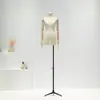 Suporte de Exposição Meio Corpo Feminino para Loja de Roupas Suporte de Exposição de Manequim de Corpo Inteiro Manequim Feminino de Corpo Inteiro com Pernas Divididas Estilo Coreano