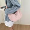 Bolsa Tote Grande Capacidade Moda Ruiying Transfronteiriça 2025 Nova Simples e Versátil Bolsa de Ombro em Nylon Bolsa Transversal Feminina