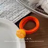 Nueva Diadema Dulce de Frutas Estilo Coreano para Niños, Diadema de Bola Alta Elástica, Anillo de Toalla Versátil Accesorio para el Cabello para Niñas