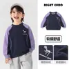 Moletom Youou masculino de gola redonda, roupas estilo primavera e outono, novas roupas infantis 2026, blusas de outono para bebês, moderno