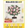 Plántulas de Camelia Xiangfei en Maceta con Capullos Sala de Estar Interior Balcón Plantas Verdes Florales Florecen en Todas las Estaciones Fácil de Mantener para Personas Perezosas