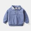 Versión coreana de ropa para niños al por mayor 2021 nuevos chalecos para niños versión coreana del abrigo casual con solapas para bebé ropa de primavera y otoño para niños