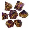 Juego de Mesa Dnd Dungeons and Dragons Grupo de Juego Coc Trpg Cthulhu Kards Dados Incrustados Set de Dados