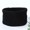 Braga de Cuello de Cachemira para Otoño e Invierno para Hombres y Mujeres, Protector de Cuello Tejido de Cachemira Engrosado y Cálido, Bufanda y Braga de Color Sólido