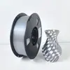 Filamento PLA+ al por mayor de fábrica, filamento de impresora monocolor tipo seda, filamento de impresión 3D de 1.75 mm, en stock