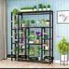 Novo Suporte de Flores de Jardim de Ferro Multicamadas para Interior Casa Varanda Sala de Estar Anti-corrosão Suporte para Vasos de Flores Suporte de Flores