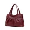 Bolso para Mujer de Mediana Edad 2020 Nueva Moda Bolso Pequeño de Cuero Suave Bolso de Mano para Mujer Bolso de Mano para Viajes OL para Madre