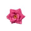 Cabeça de Flor Rosa DIY Feita à Mão Flores Artificiais Simuladas Acessórios de Cabelo Retrô Grampo de Cabelo Decoração de Flor Acessórios de Corsage para Roupas Adereços de Fotografia