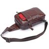 Bolsa Pequeña Cruzada para Hombres Bolso Cruzado Bolso de Hombro Bolso de Hombre Bolso Cruzado para Hombres Bolso de Tierra para Hombres Pecho Casual Cuero Fabricante Personalización