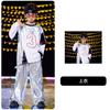 Ropa de Moda Infantil Hip-Hop Hip-Hop Día de Año Nuevo Ropa para Actuación de Tambores Niños y Niñas Marca de Moda Camiseta Holgada